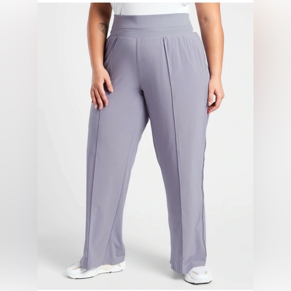 Athleta Pants - ATHLETA Nolita Wide Leg Pant, Tempest Violet SIZE 24